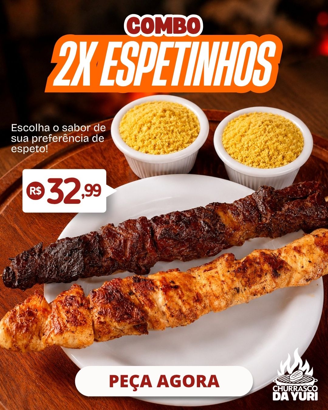 COMBO 2 ESPETOS